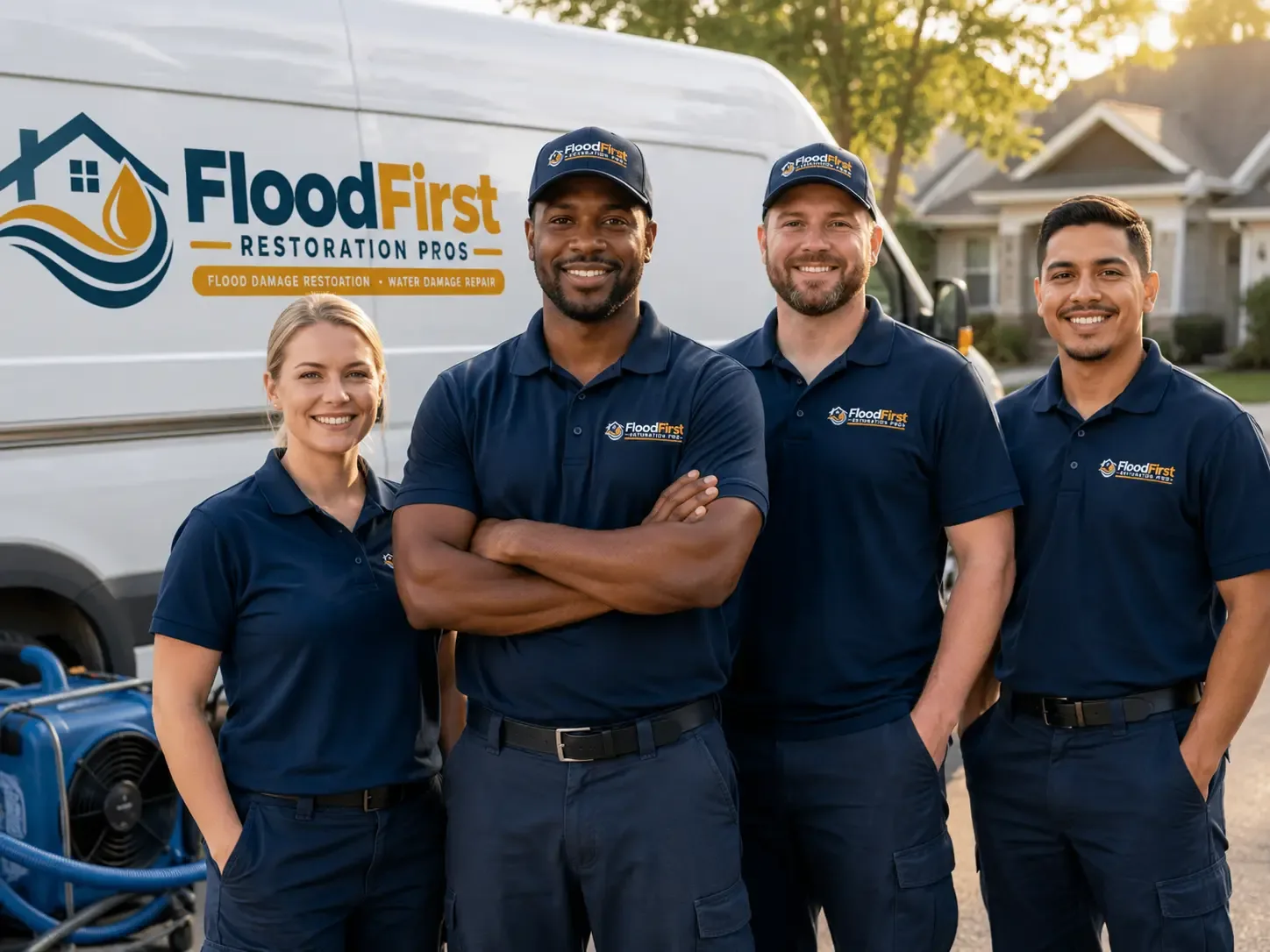 Flood Damage Restoration company in Old Washington, OH